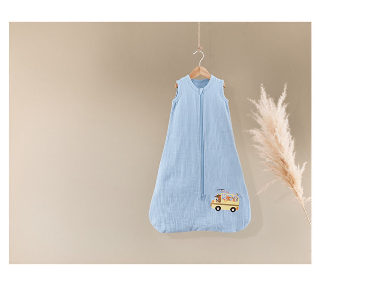 Gehe zu Vollbildansicht: lupilu® Musselin-Baby-Schlafsack, aus reiner Bio-Baumwolle, 1.0 TOG - Bild 11
