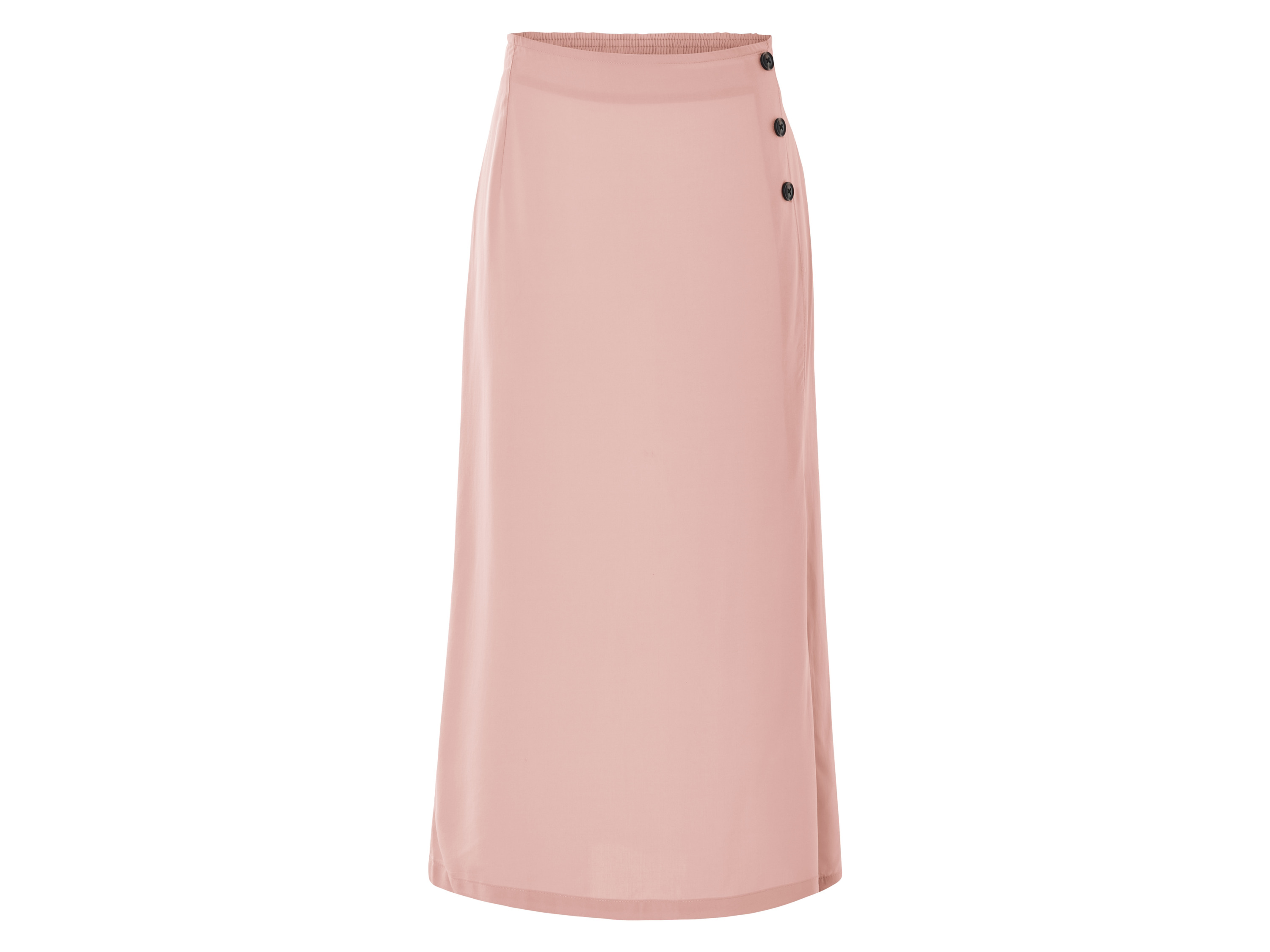 esmara® Damen Rock Midi (Rose, L(44/46))““ | schwarz