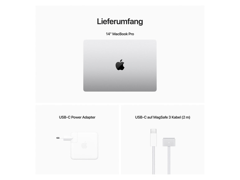 Gehe zu Vollbildansicht: Apple 14" MacBook Pro, M2 Pro mit 12‑Core CPU, 19‑Core GPU, 512 GB SSD - Bild 17