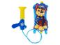 Cartoon-Polizeihund-Rucksack-Wasserpistole