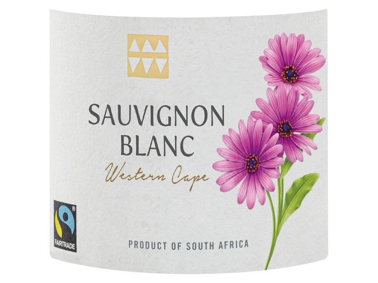 Gehe zu Vollbildansicht: Deluxe Fairtrade Sauvingon Blanc Western Cape trocken, Weißwein 2022 - Bild 2