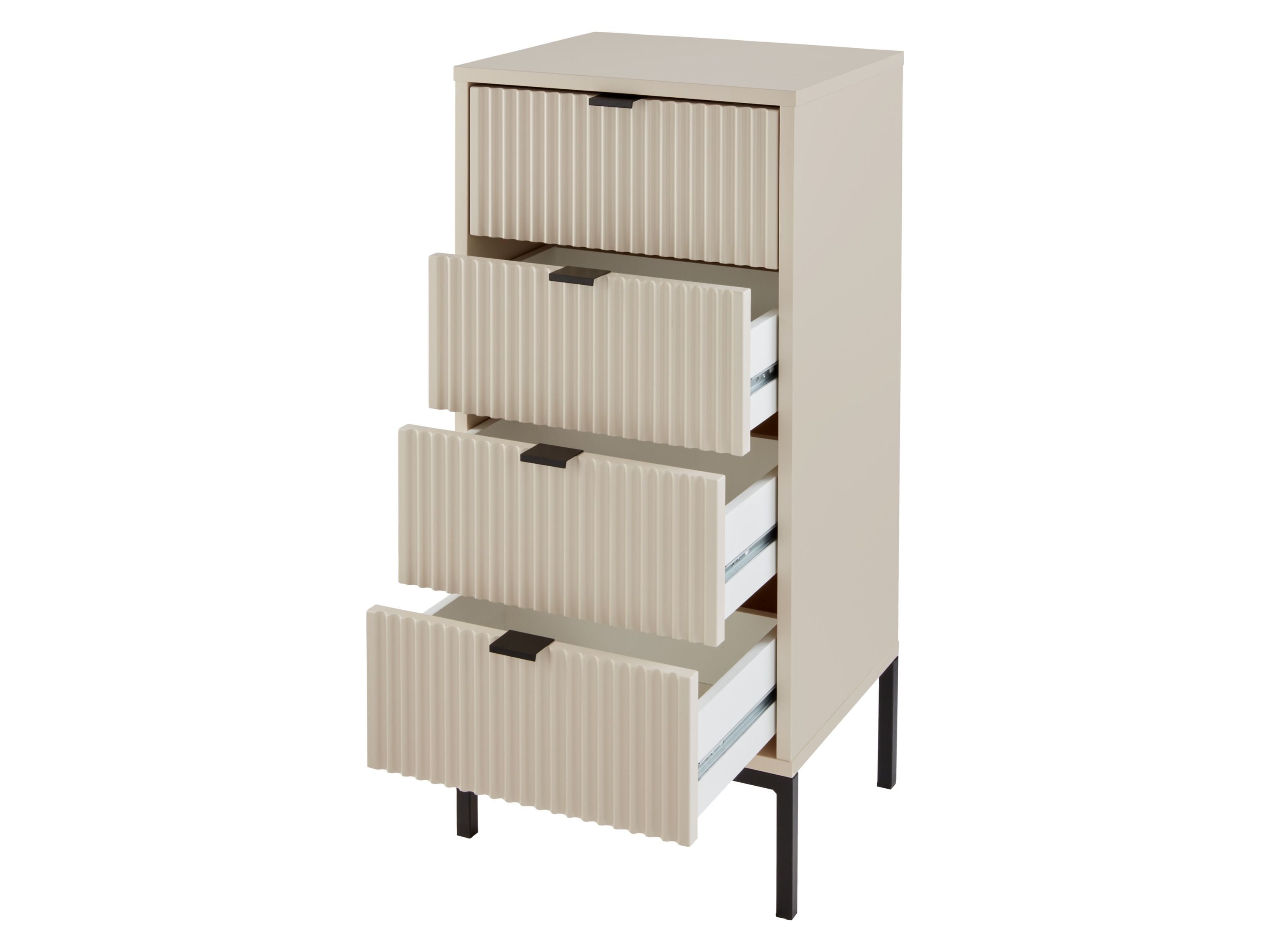 Thumbnail - LIVARNO home Kommode, mit Lamellenoptik