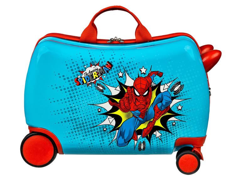 Gehe zu Vollbildansicht: Undercover »Spiderman« Polycarbonat Ride-on Trolley, Koffer - Bild 6