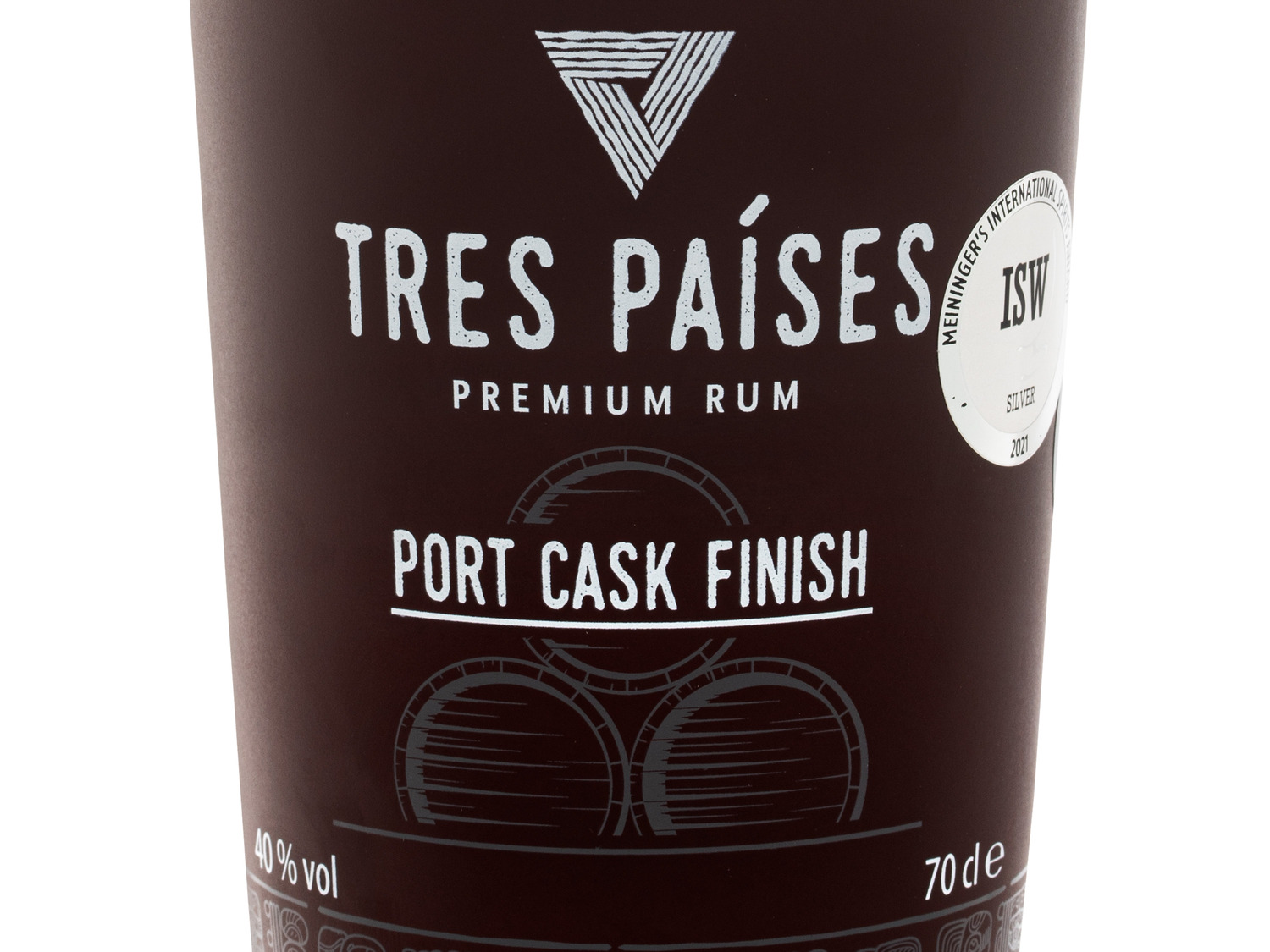Tres Paises Port Cask Finish Rum 40% Vol | LIDL