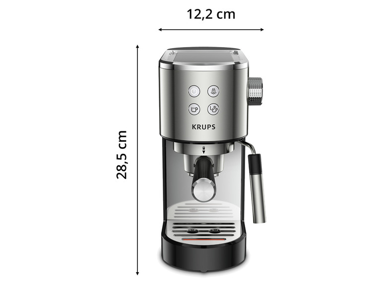 Gehe zu Vollbildansicht: Krups Espresso-Siebträgermaschine »Virtuoso XP442C« - Bild 6