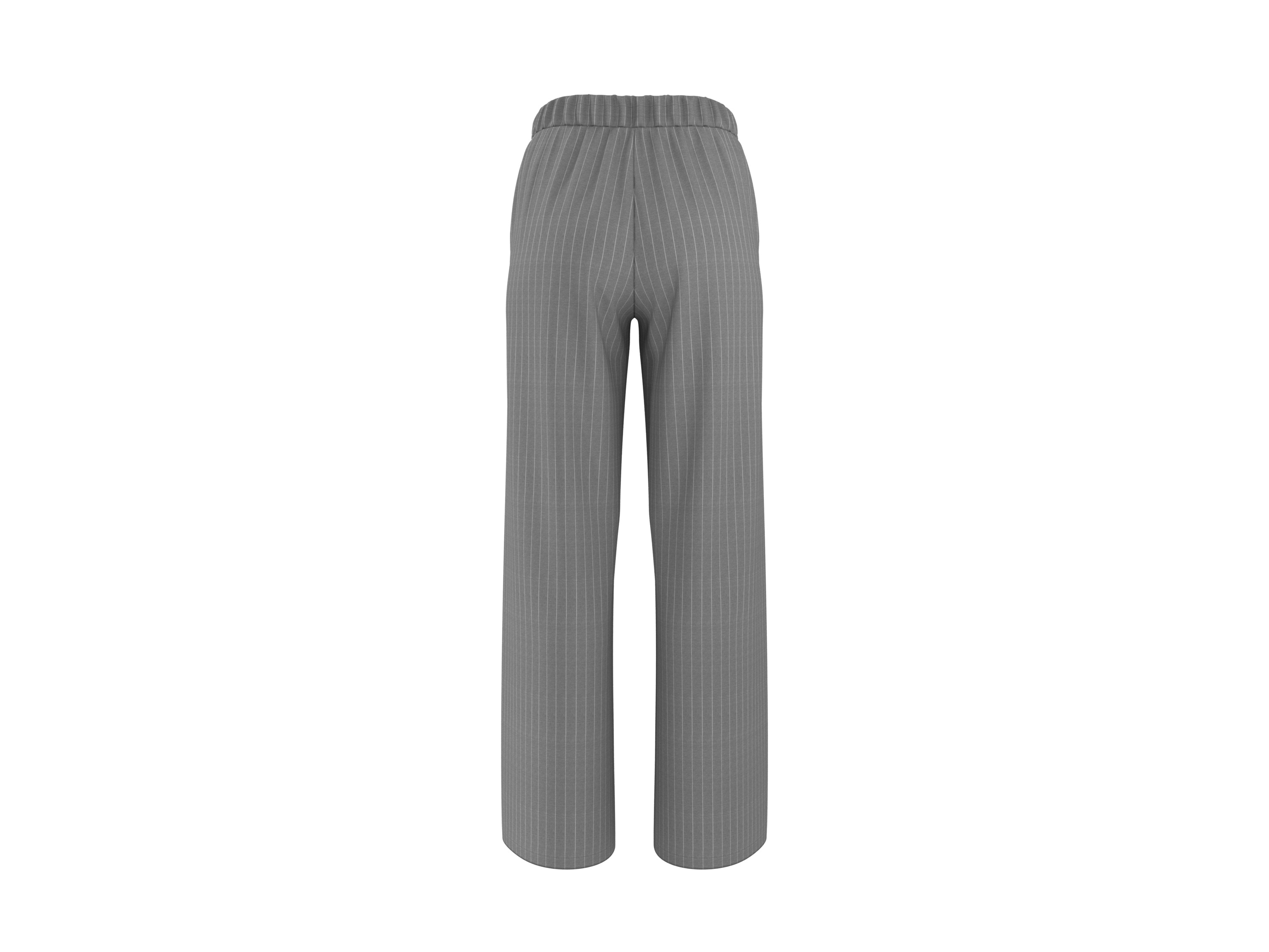 ESMARA® Damen Wide-Leg-Hose (Grau, S(36/38)) – Bild 2 von 2