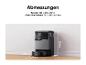 Abmessungen eines Saugroboters und seiner All-in-One-Station.