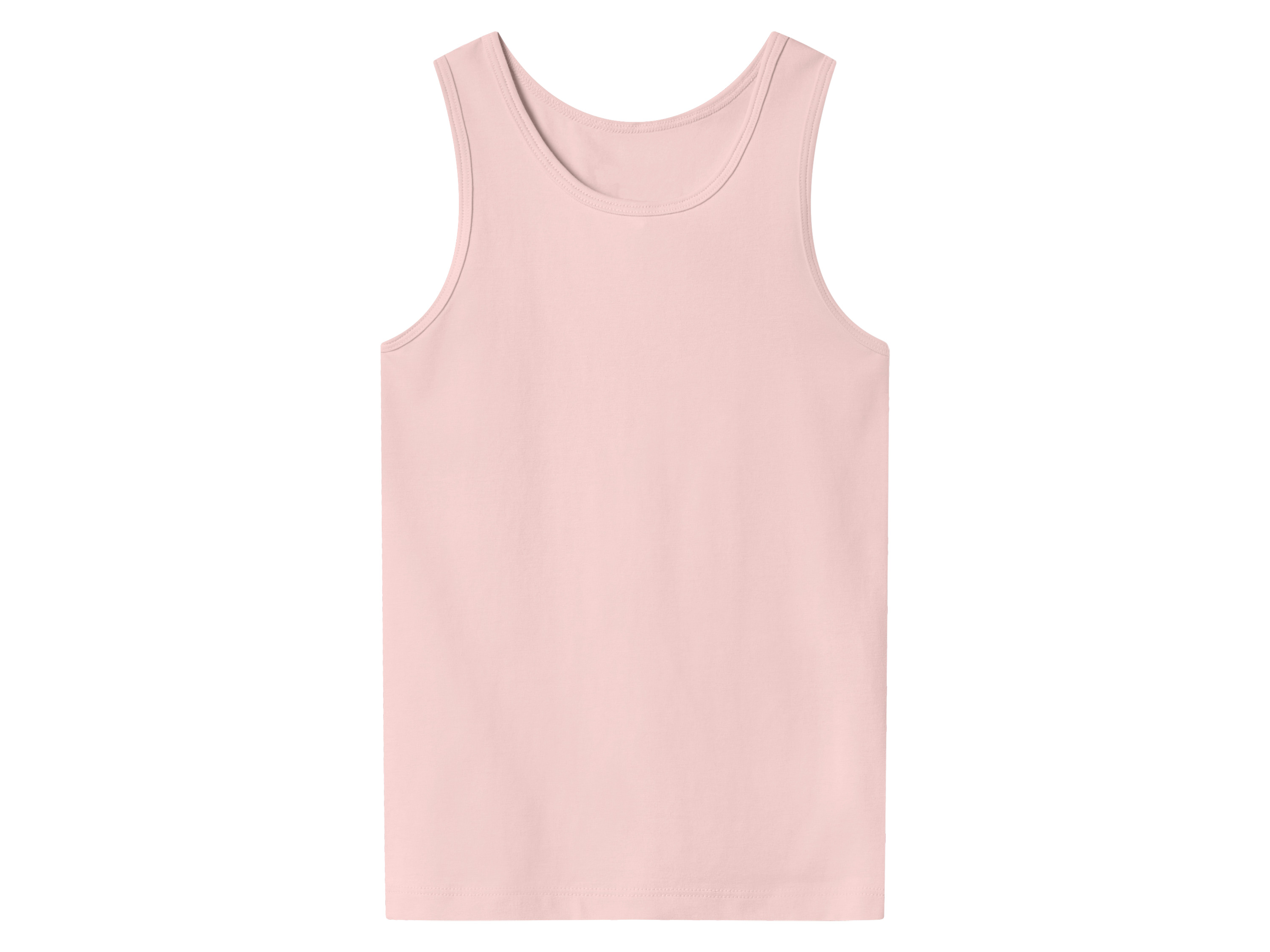 Thumbnail - lupilu® Kleinkinder Mädchen Unterhemd, 2 Stück (Rosa, 122/128)