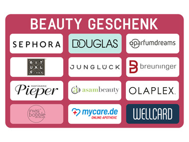 Wunschgutschein Beauty - Digital Code 25€ | LIDL | Erlebnis & Shopping Gutscheine