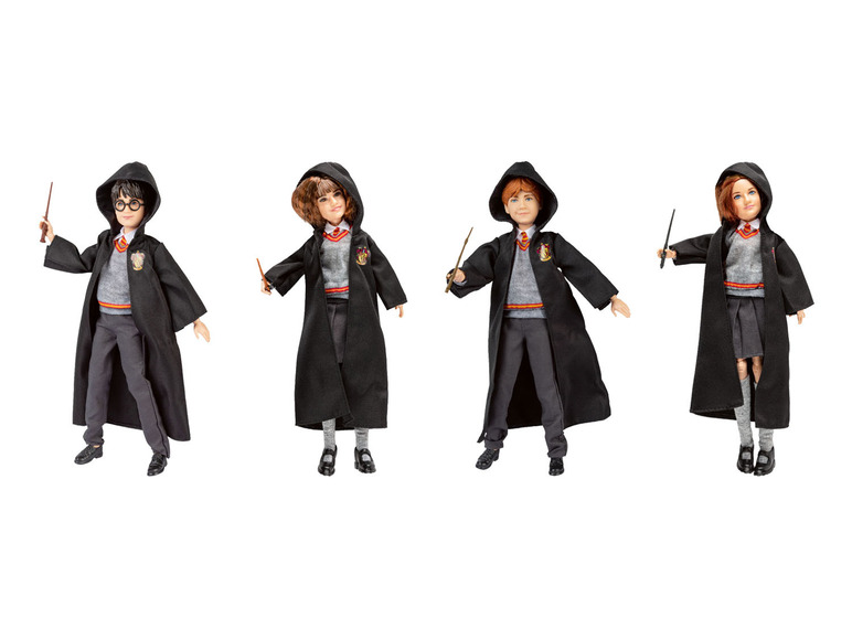Gehe zu Vollbildansicht: MATTEL Harry Potter Puppen, mit Uniform und Robe - Bild 1