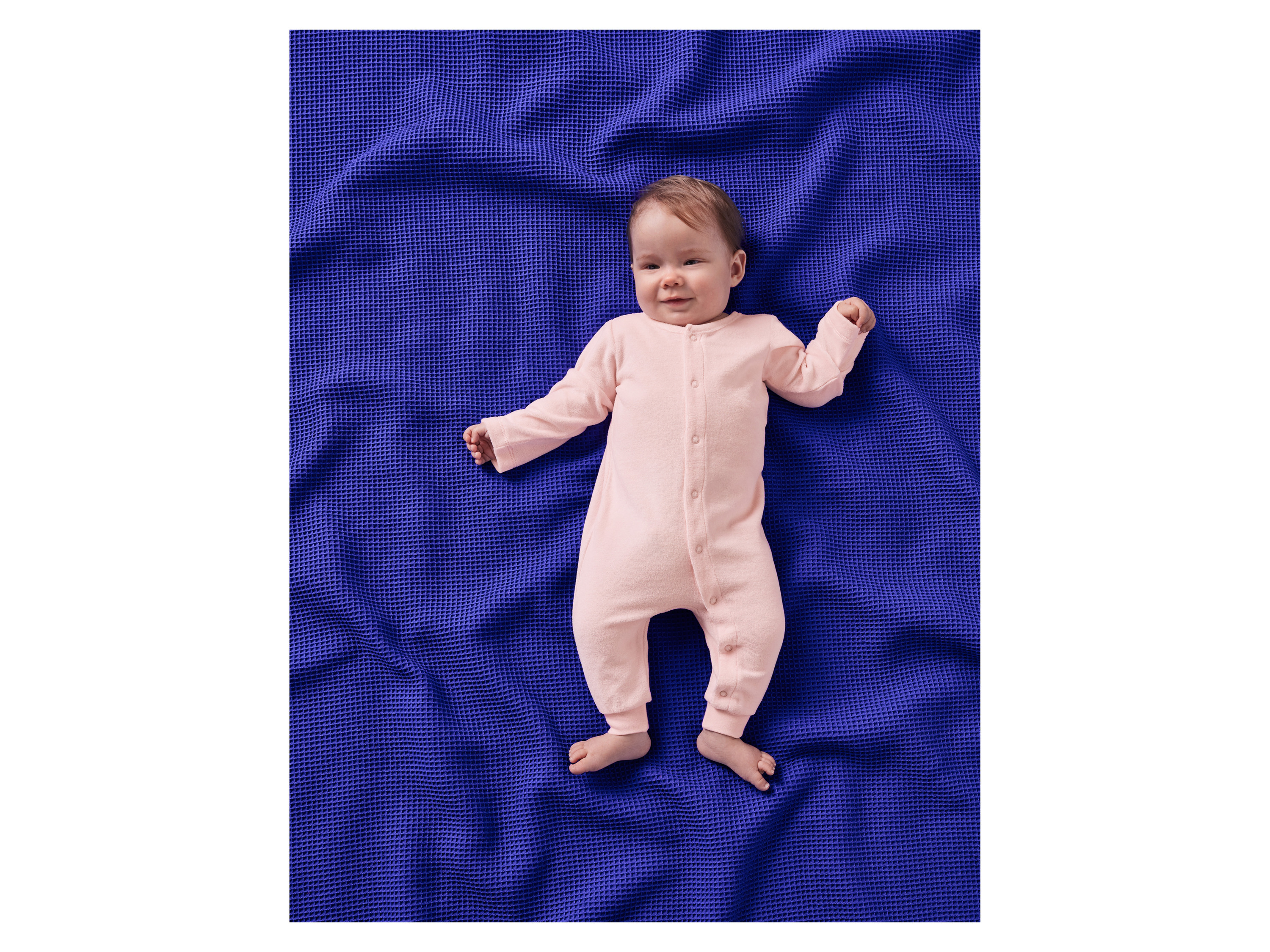 LUPILU® Baby Schlafoverall (Rosa, 74/80) – Bild 2 von 3