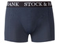 Dunkelblaue Boxershorts von Stock & Hank.