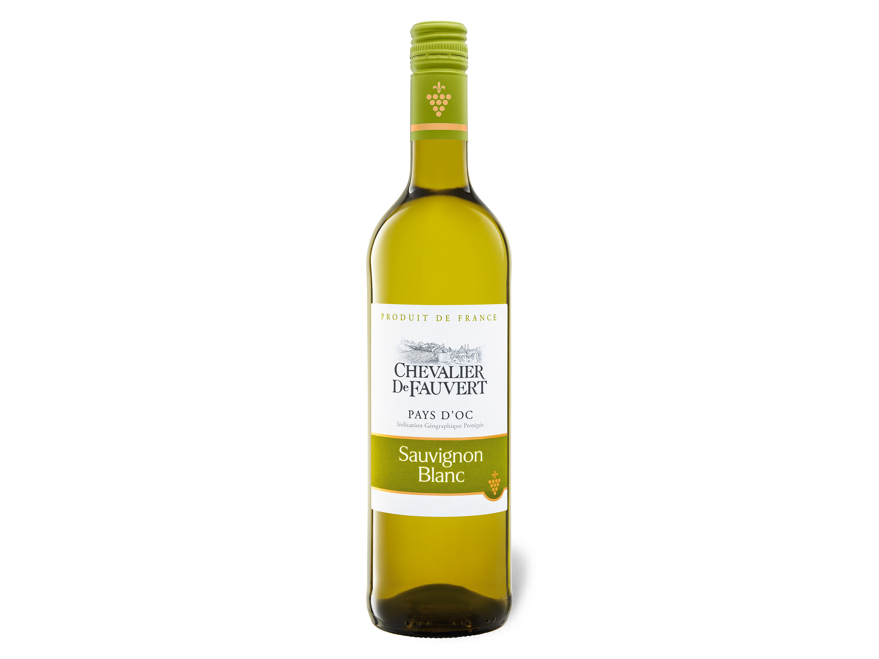 Chevalier de Fauvert Sauvignon Blanc Pays d%27Oc IGP trocken, Weißwein 2021 - Mindestbestellmenge: 6 Wein & Spirituosen Lidl DE
