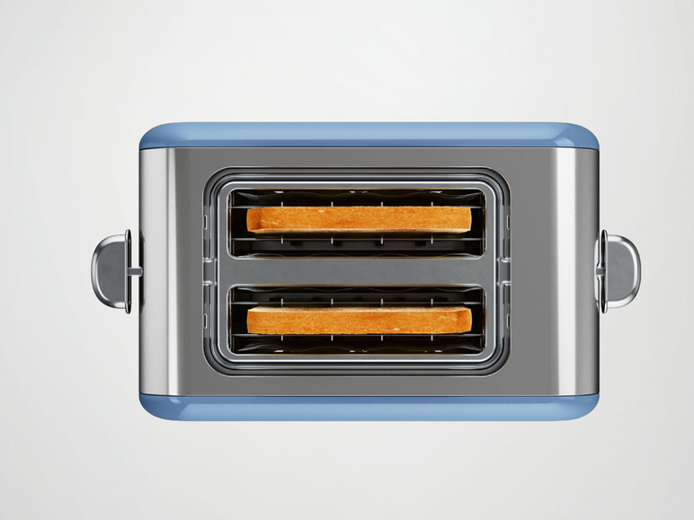 Gehe zu Vollbildansicht: SILVERCREST® KITCHEN TOOLS Toaster »STB 950 A1«, mit integriertem Brötchenaufsatz, 950 W - Bild 15