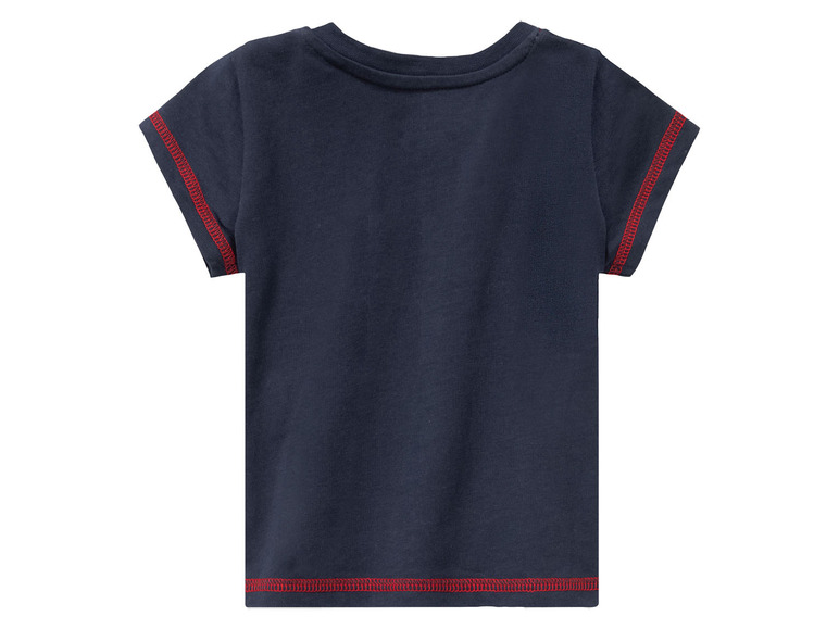 Gehe zu Vollbildansicht: lupilu® Baby T-Shirt, reine Bio-Baumwolle, 3er Set - Bild 9