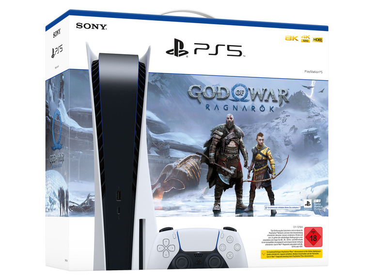 Gehe zu Vollbildansicht: SONY PlayStation 5 Konsole – God of War Ragnarök Bundle - Bild 2