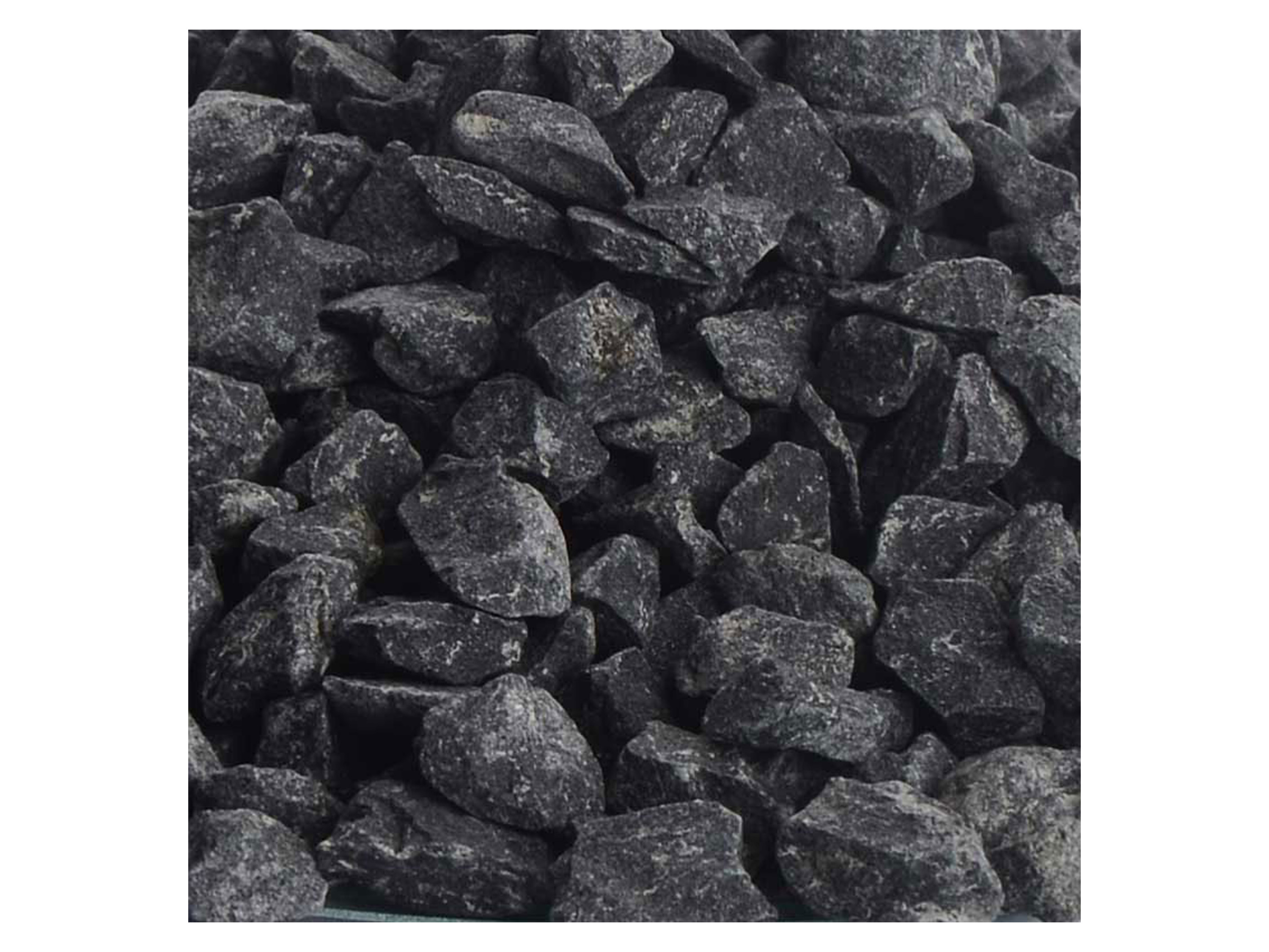 Thumbnail - Schicker Mineral Basalt Ziersplitt (5-8 mm, 25 kg, Anthrazit)
