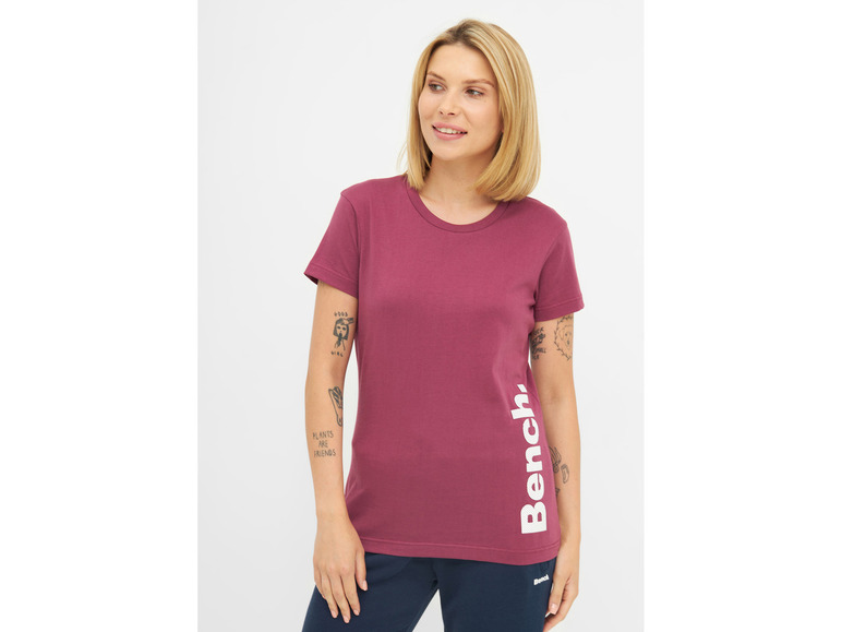 Gehe zu Vollbildansicht: BENCH Damen Ringer-T-Shirt aus reiner Baumwolle - Bild 3