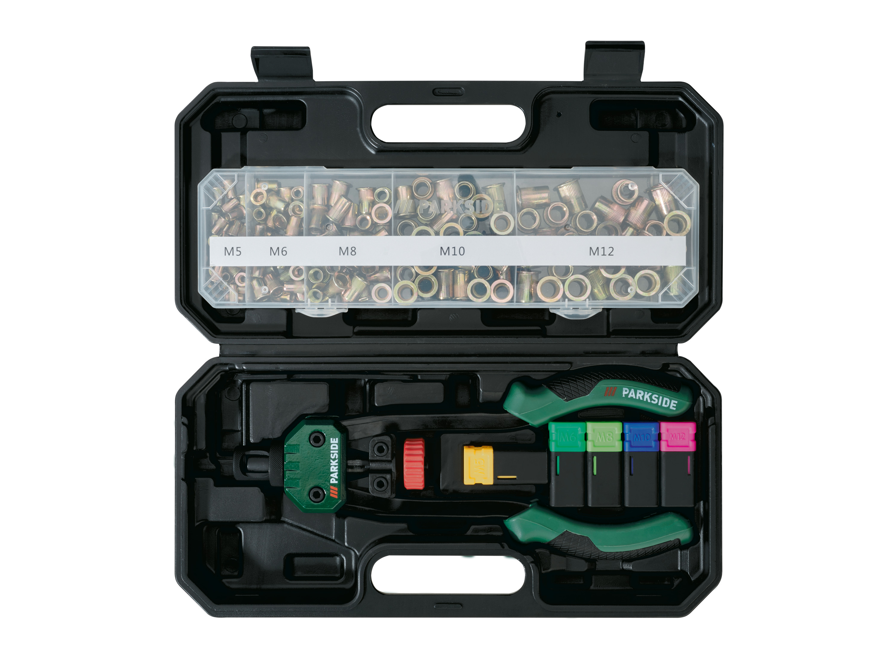 Thumbnail - PARKSIDE® Nietmutternzange, mit Zubehör