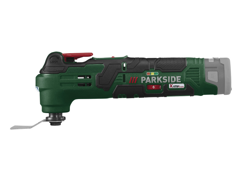 PARKSIDE® 12V Akku-Multifunktionswerkzeug »PAMFW 12 Akku und ohne Ladegerät E4«