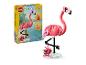 LEGO Creator 3-in-1 Rosa Flamingo Set mit 288 Teilen, Alter 8+