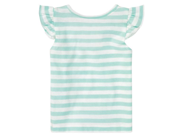 Gehe zu Vollbildansicht: lupilu Mädchen Baby T-Shirt, 2 Stück, mit Print - Bild 7