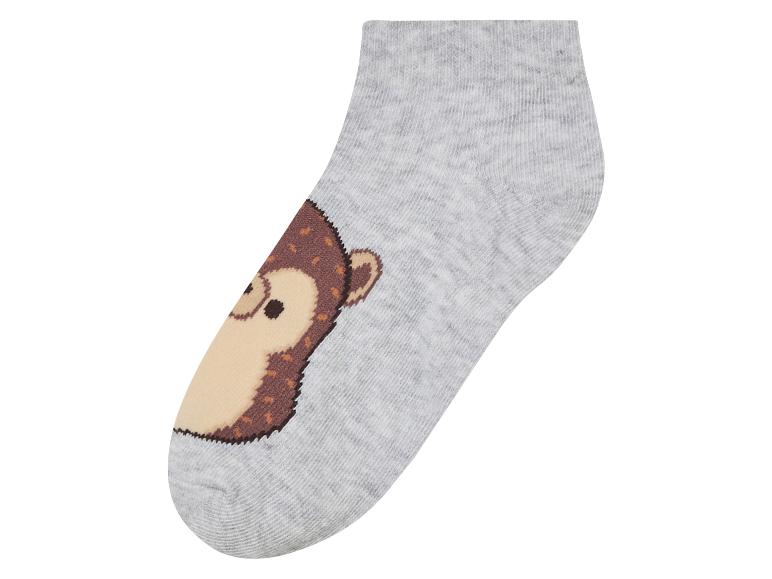 Kinder Sneakersocken, 5 Paar, mit Baumwolle