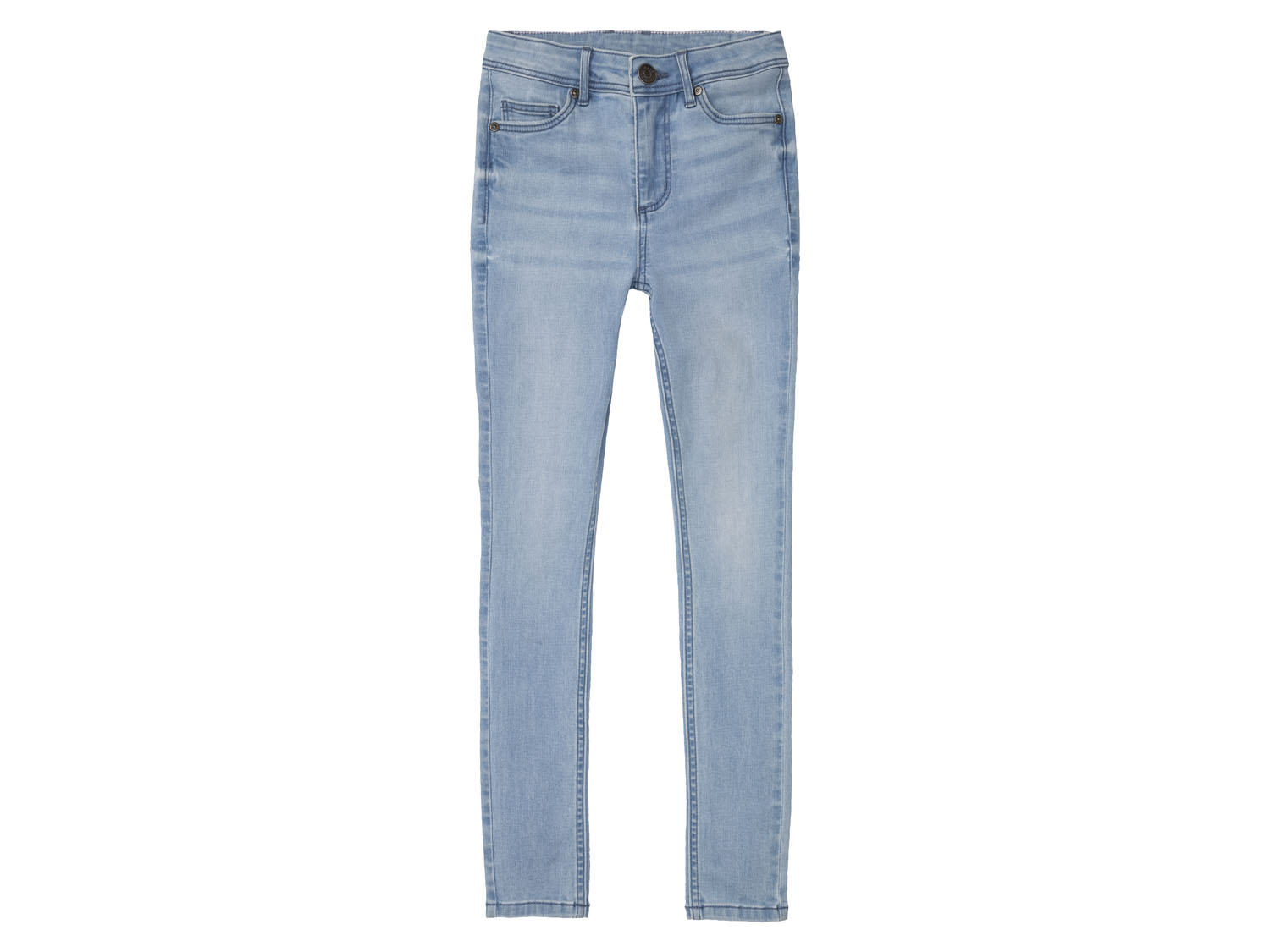 pepperts!® Kinder Mädchen Jeans Super Skinny (Hellblau, 164) | 04055334620208