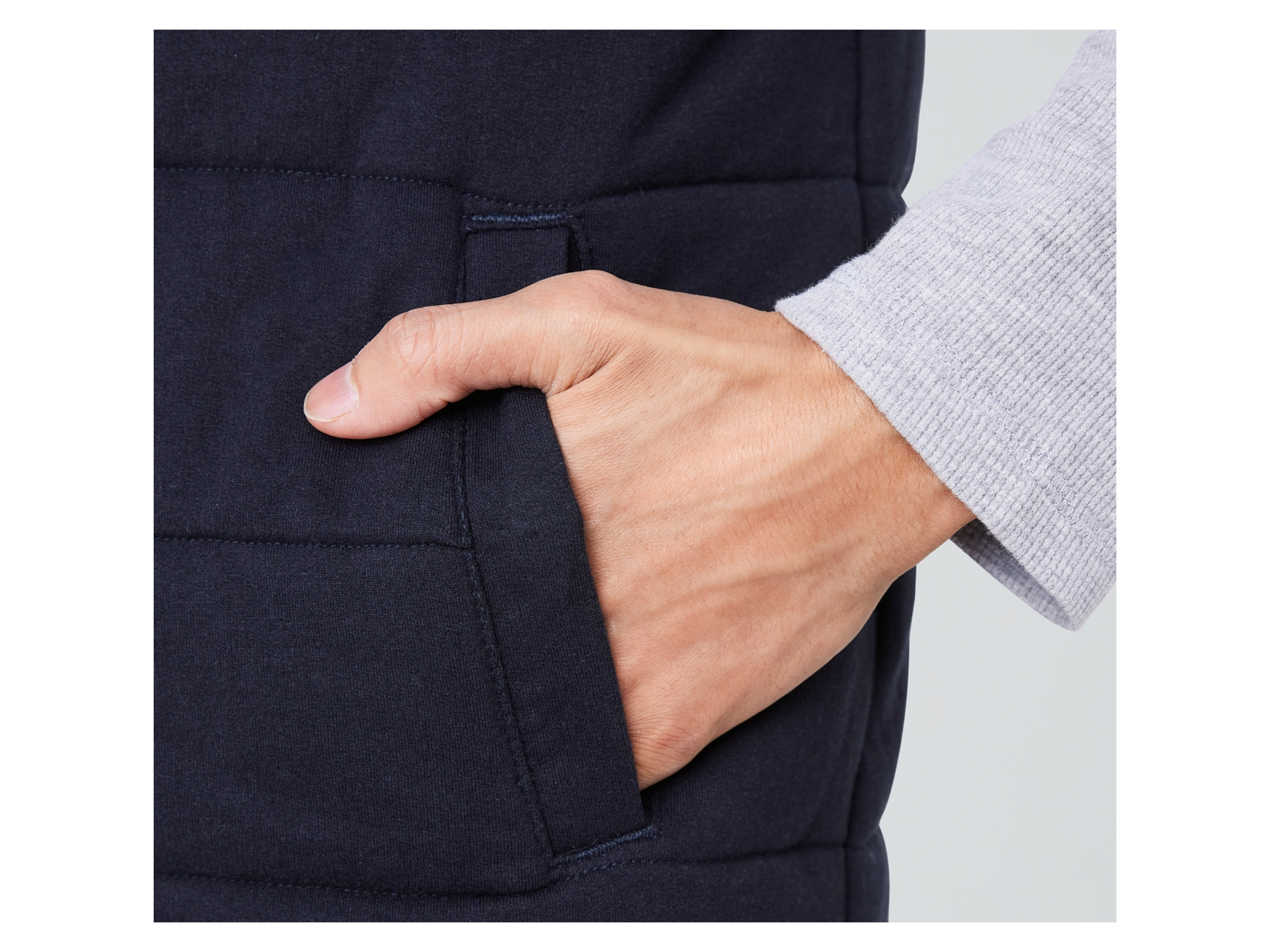 Thumbnail - LIVERGY® Herren Steppweste (L(52/54), navy)