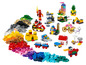 LEGO Classic Set mit verschiedenen Steinen und Ideen zum Bauen von Boot, Haus, Schloss, Auto, Flugzeug und mehr.