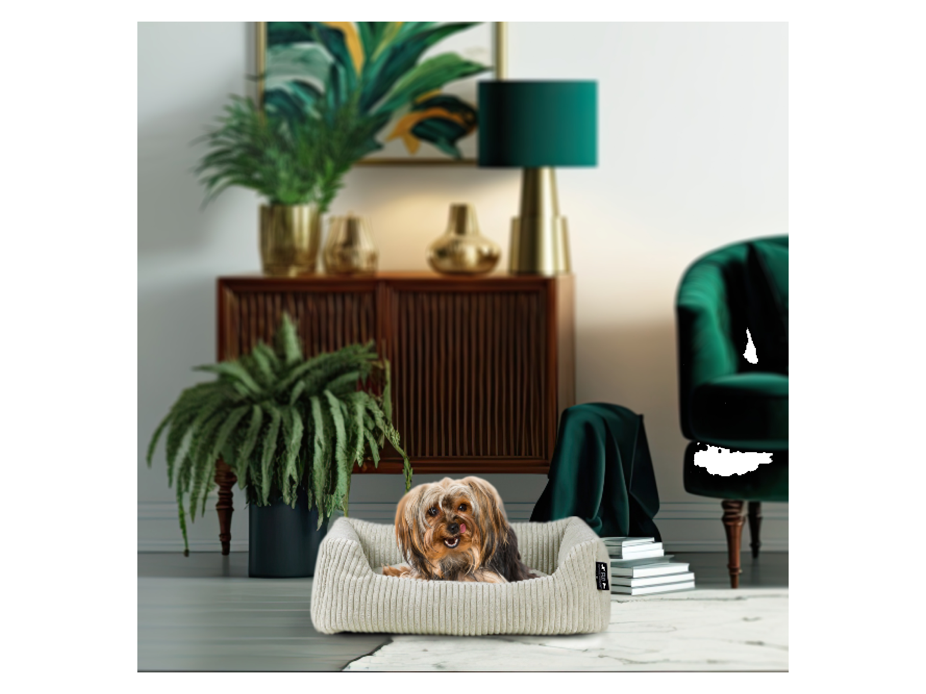 Thumbnail - ROHRSCHNEIDER Tierbett Milly (Beige)""