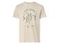 Hellbeiges T-Shirt mit grüner Schildkrötengrafik und dem Text „TURTLE COVE ISLAND RESORT SMITH'S REEF EST. 1985“.