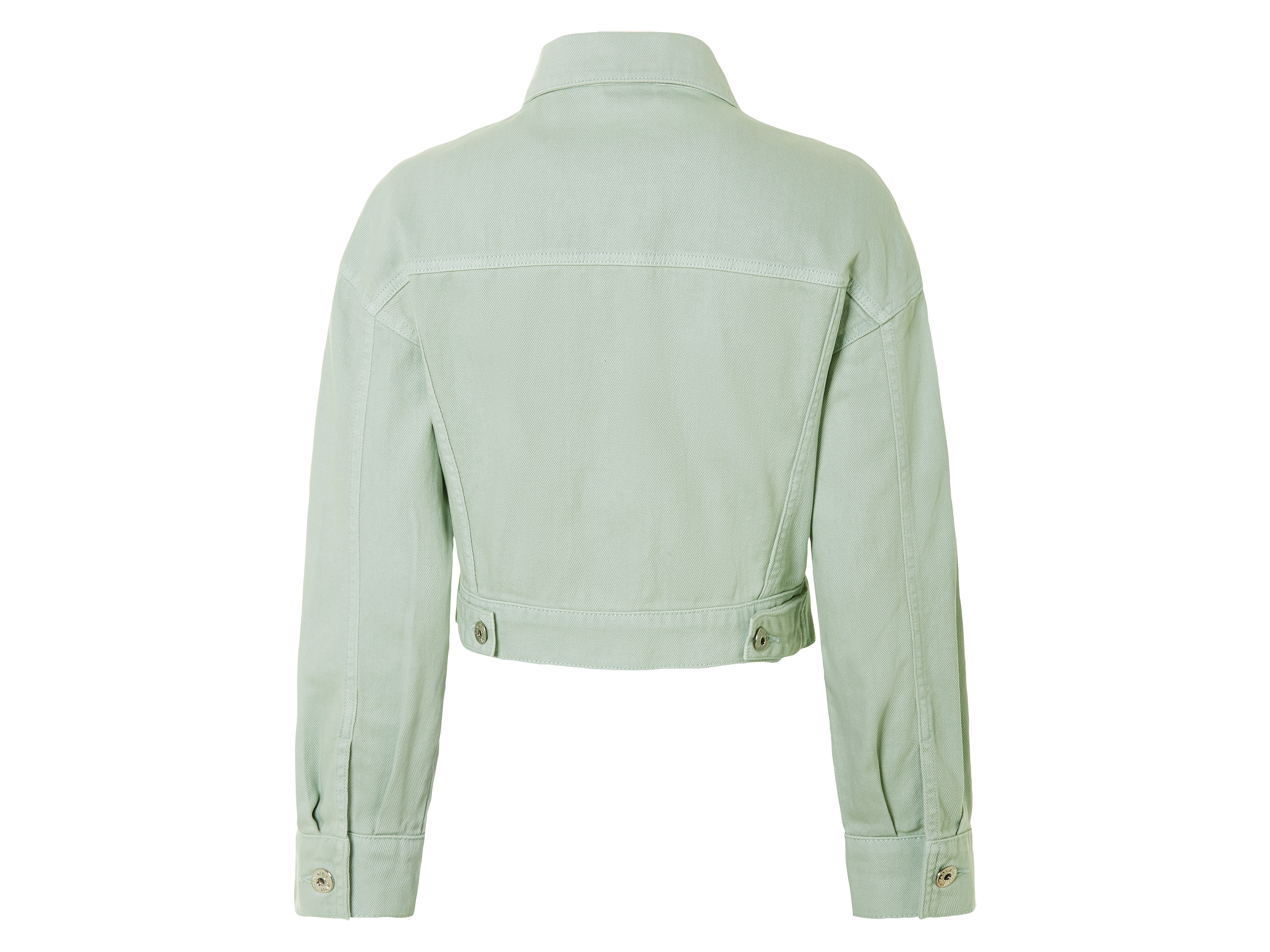 Thumbnail - esmara® Damen Jeansjacke cropped (Hellgrün, 34)