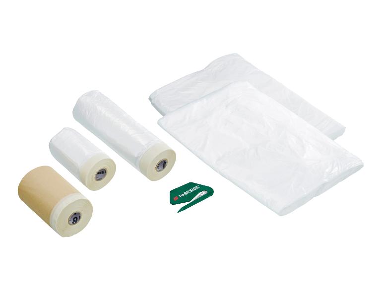 Parkside Abdeckfolien- und Malerband-Set