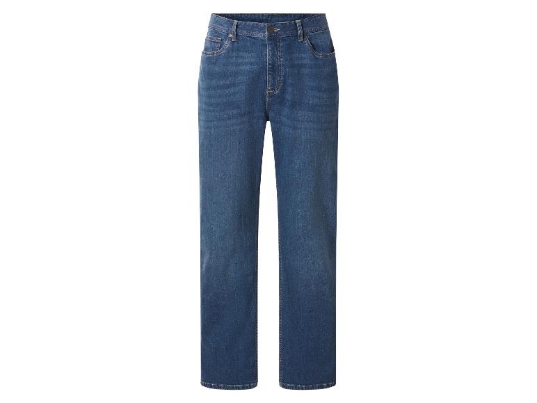 Herren-Jeans in Blau mit geradem Schnitt