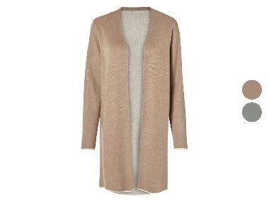 esmara® Damen Feinstrick-Cardigan, leger geschnitten