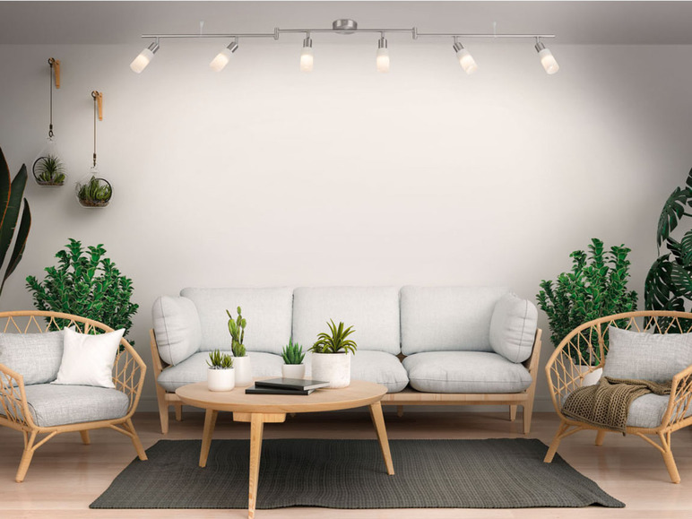 Gehe zu Vollbildansicht: LIVARNO home LED-Deckenleuchte, schwenkbare Arme, 6 LEDs - Bild 9