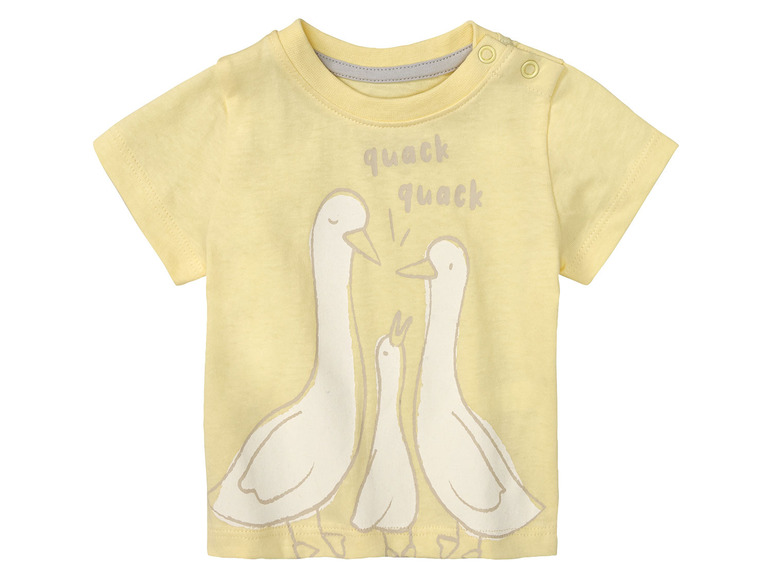 Gehe zu Vollbildansicht: lupilu® Baby T-Shirts, 2 Stück, aus reiner Bio-Baumwolle - Bild 3
