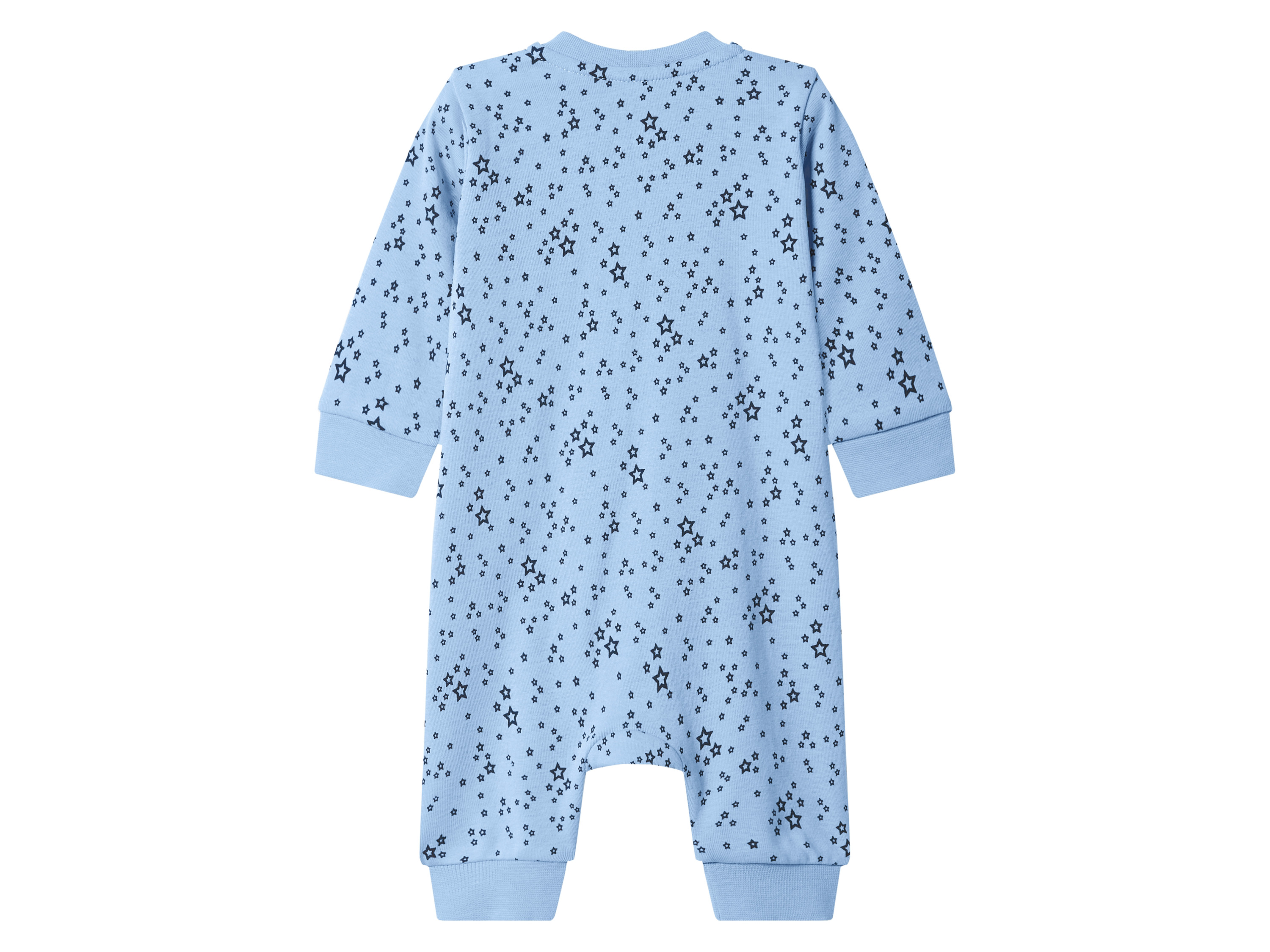 Thumbnail - lupilu® Baby Schlafoverall, 2 Stück (navy/blau, 86/92)