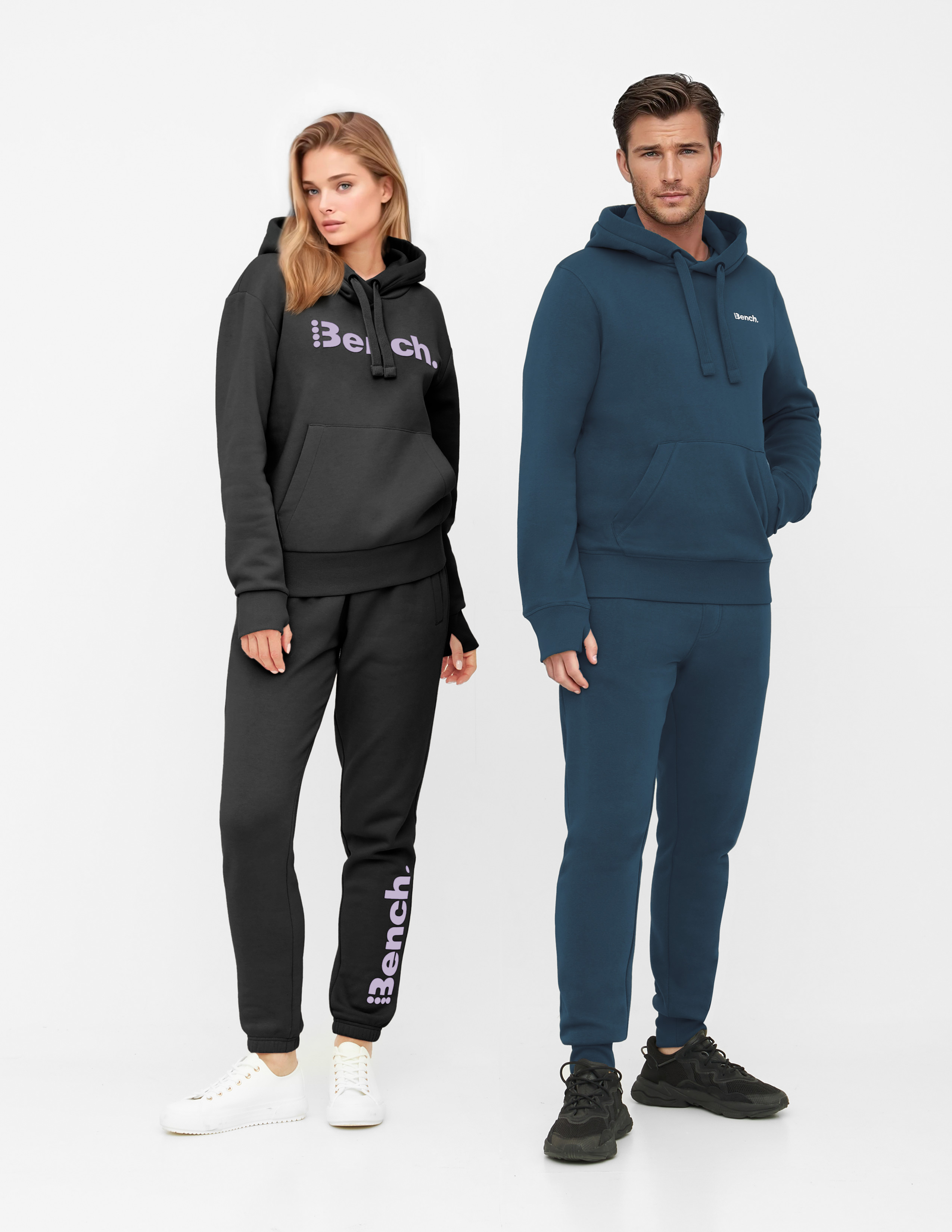 Thumbnail - BENCH Damen Sweathose (Schwarz, M)