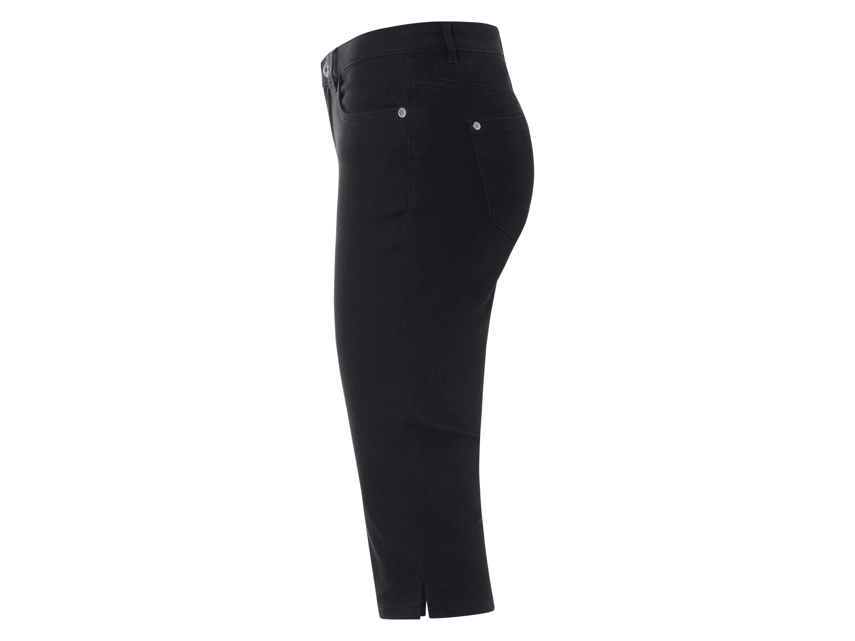 Thumbnail - esmara® Damen Jeans Capri (Schwarz, 38)