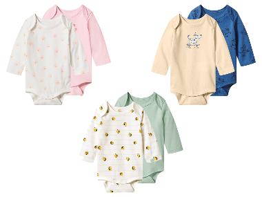 lupilu® Baby Bodys, 2 Stück