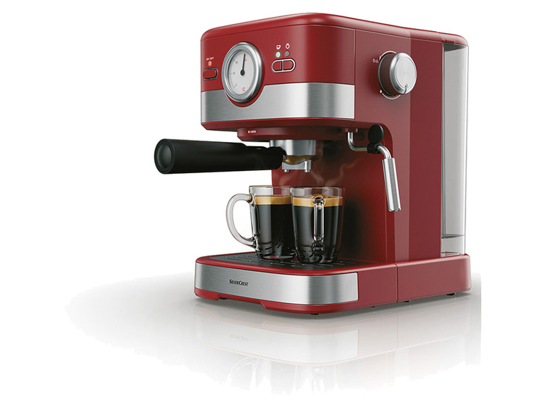 Gehe zu Vollbildansicht: SILVERCREST® KITCHEN TOOLS Siebträger-Espressomaschine »SEM 1100 C4«, 1100 W - Bild 2