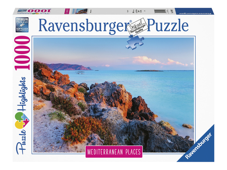 Gehe zu Vollbildansicht: Ravensburger Puzzle, mediterrane Orte, 1000 Teile - Bild 5