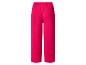Fuchsiafarbene Damenhose mit elastischem Bund