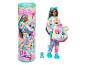 Barbie Cutie Reveal Care Bears Puppe im Plüschbärenkostüm mit Zubehör.