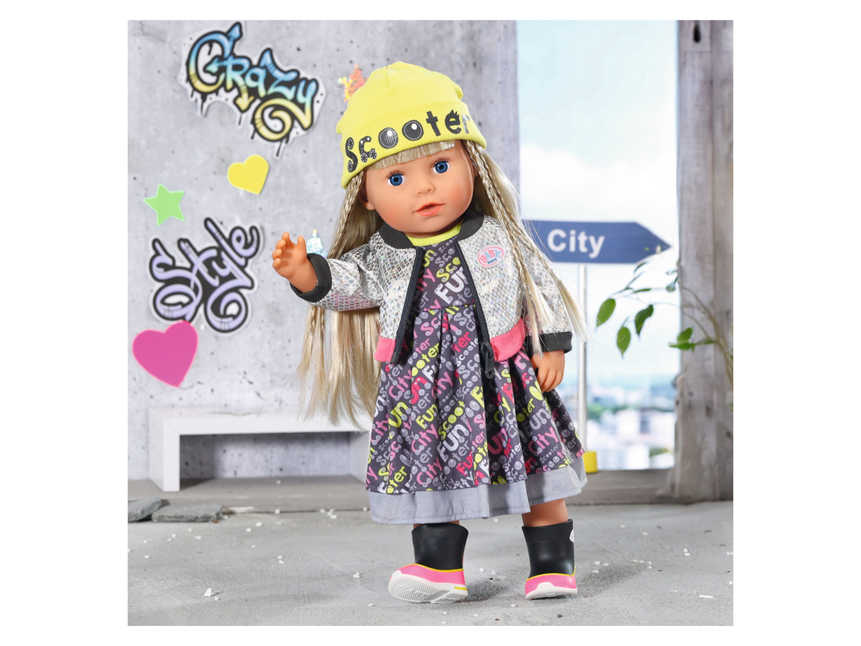 Thumbnail - Baby Born Deluxe Scooter Style