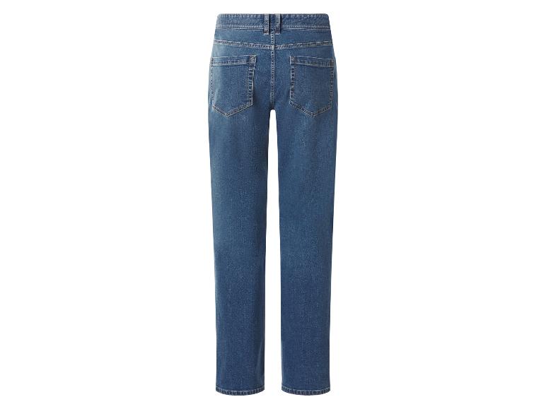 Blaue Jeans mit Gesäßtaschen
