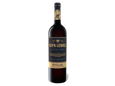 Cepa Lebrel Gran Reserva Rioja DOC trocken, Rotwein 2014