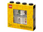 Lego Minifiguren Vitrine mit 4 Knöpfen.